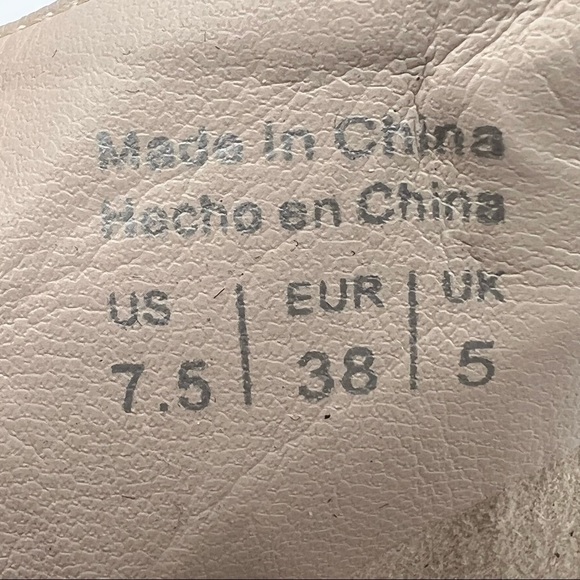 Aldo Tan Suede Gladiator Heeled Sandals Size 7.5 Women’s - Picture 4 of 10